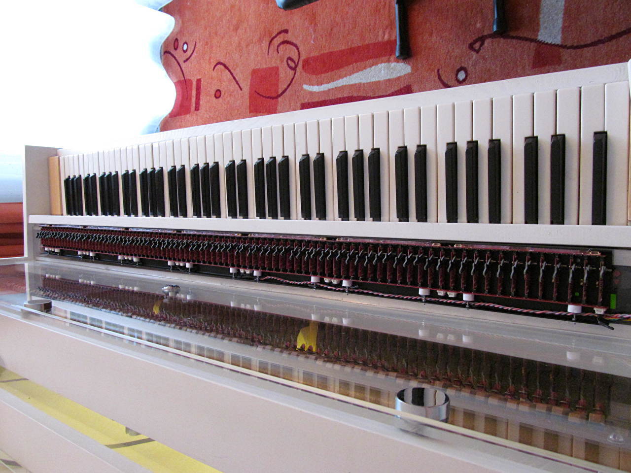 Electronic Sensors above Keyboard